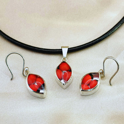 Parure Munay en argent et graines naturelles