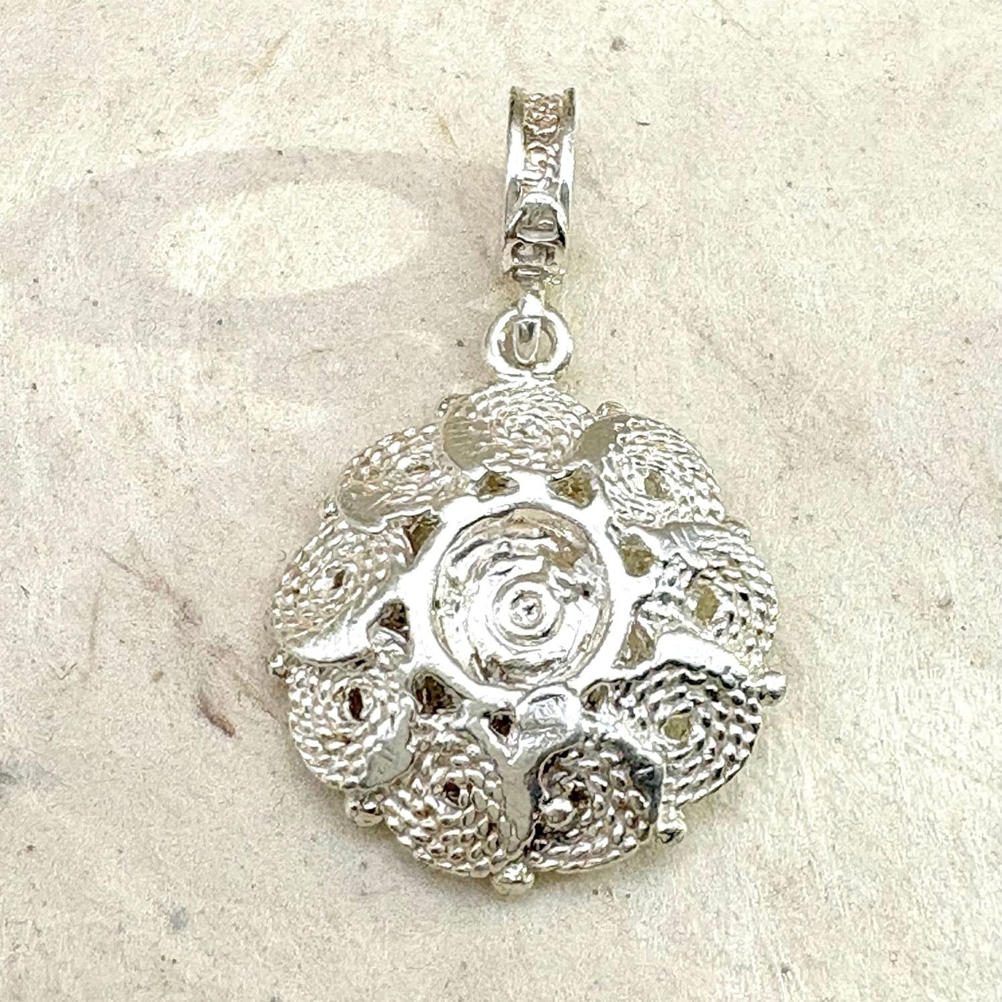 Pendentif Roséa en argent