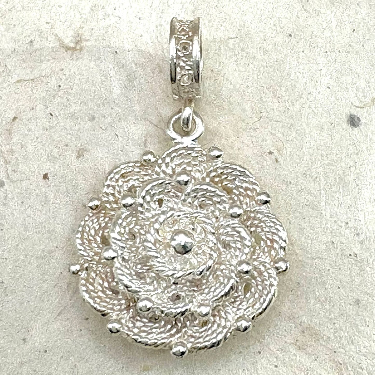 Pendentif Roséa en argent