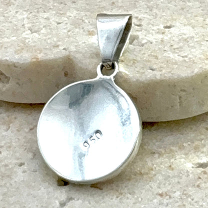 Pendentif Spira en argent – vue arrière