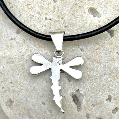 Dos du pendentif Aéria en argent