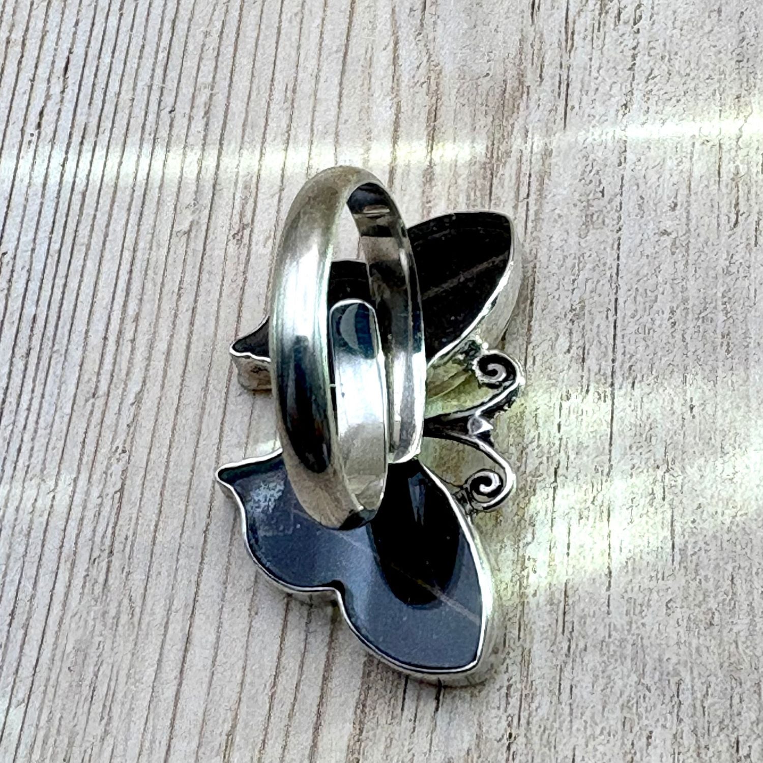 Vue arrière de la bague Azura
